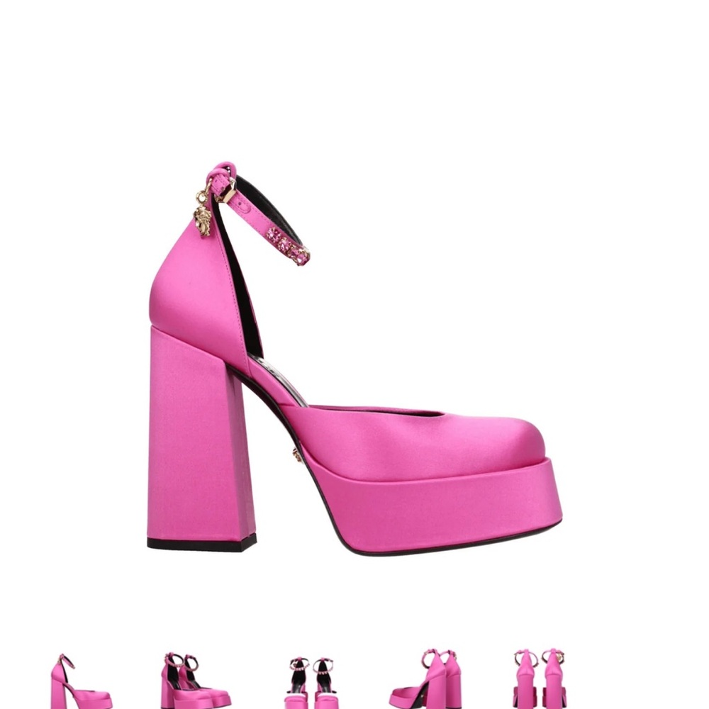 Versace Aevitas Platform Heels